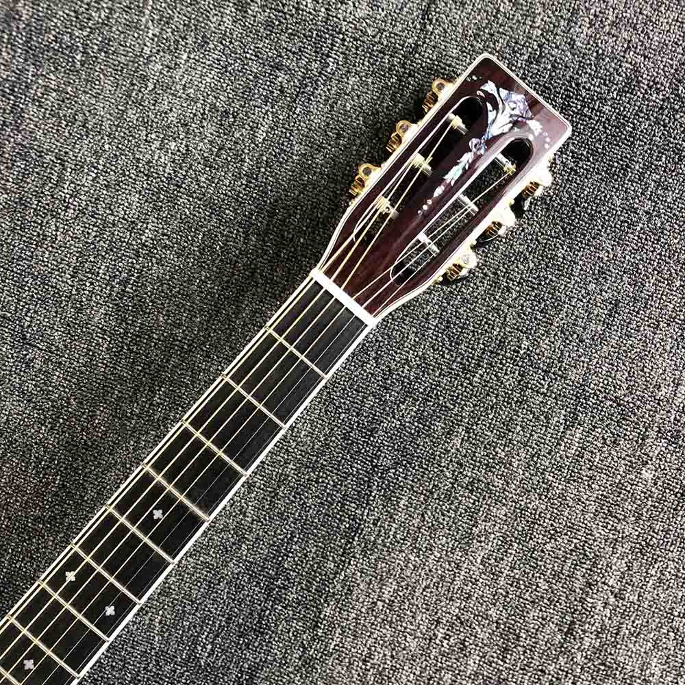 Custom Solid Cedar Top 42c OM Style Acoustic Guitar