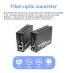 10 Fiber Optic Equipment 310nm 1550nm 10/100M 20km RJ45 SC Connector Optical