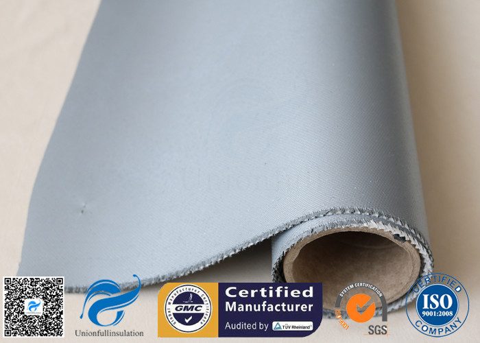 Flameproof 600 g/m2 Silicone Coated Fiberglass Fabric for Heat Insulation
