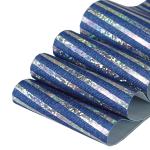 Silver Foil Personalisable Grosgrain Polyester Ribbon 75mm