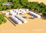 Epidemic Prevention Relief Medical Isolation Tents , Temporary Quarantine Tent