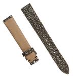 Luxury Stingray Watch Strap 20mm , Genuine Leather Wrist Strap For Mens