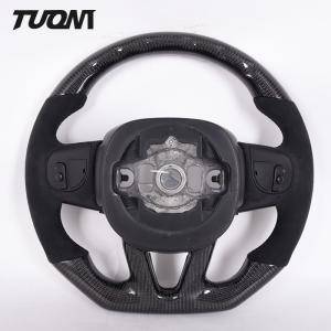 Quality Matte Dodge Charger Black Alcantara Steering Wheel Custom Carbon Fiber wholesale