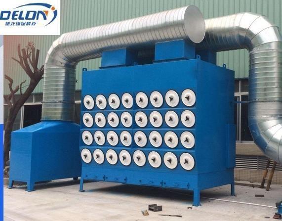 Stainless Steel Electric Vertical Pulse Jet Cartridge Dust Collector Filter
