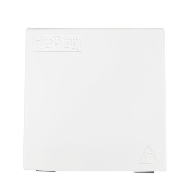 2 Cores Plastic Fiber Optic Faceplate Socket Panel Network for FTTH Indoor Installations