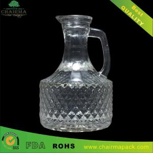Quality 350ml Embossing Glass bottle for Olive Oil wholesale
