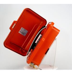 Quality OEM Red Explosion Proof Telephone Industrial Speed Dial Function wholesale