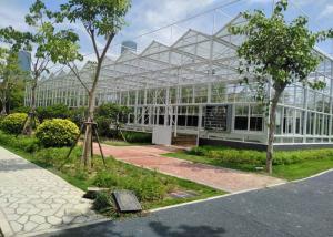 Quality Muti Span Plant Grow 10mm Polycarbonate Cover PC Greenhouse wholesale