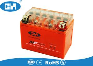 Quality VRLA Lead Acid Gel Motorcycle Battery 12v 4Ah Overcharging Protection Durable wholesale