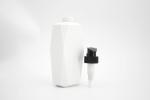 550ml HDPE 32mm Hair Mask Plastic Pump Bottle Irregular Shape