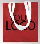 fashion customized designs non woven bag/ wholesale promotion d cut non woven