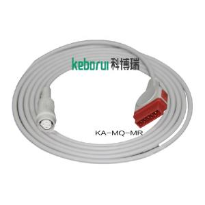 Quality PE Invasive Blood Pressure Cable For GE Marquette Monitor To B.Braun Transducer wholesale