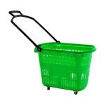 Plastic Supermarket Shopping Basket Retail Stores Red Market Shop Basket