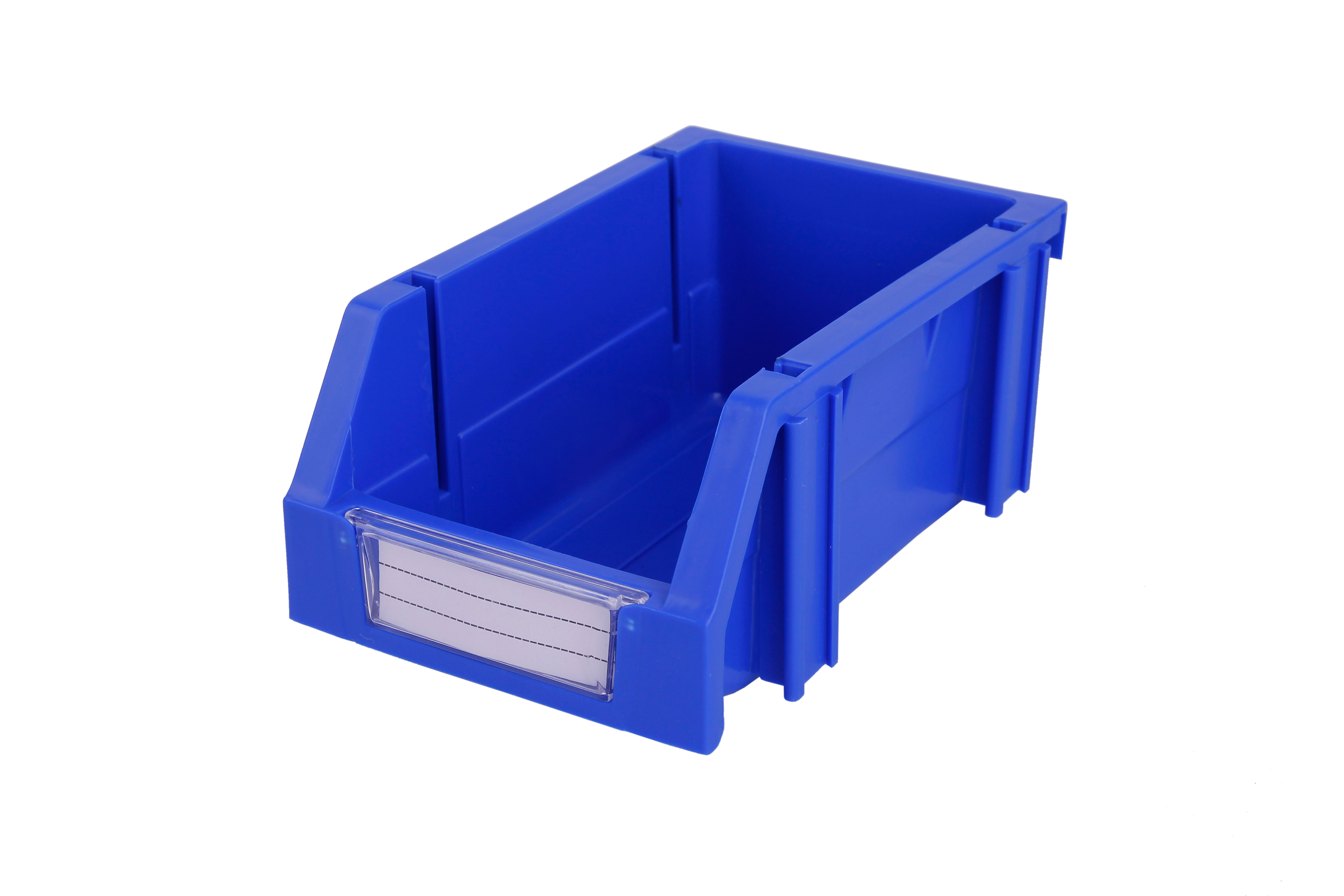 Durable Reusable Plastic Containers for Bolts and Spare Parts on Rack Workbench Panel