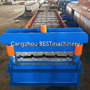 Quality 70mm Metal Roofing Sheet 8.5kw Roll Forming Machine wholesale