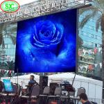 SMD2121 P3.91 Standard 500x500mm Die Cast Aluminum Cabinet Outdoor Full Color