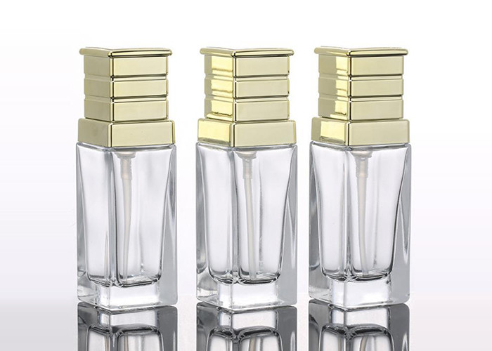 40ML Square Essence Emulsion Glass Cosmetic Bottles