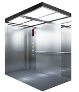 Quality Three Side Handrail Hydraulic Lift Hospital 1600KG 1.75m/s 2 Passenger wholesale