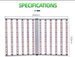 1450W Foldable LED Grow Light 1 Channel For Indoor Plant Cultivation