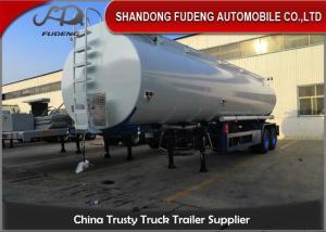 Quality 3 Axles 50000 Litres Fuel Tanker Semi Trailer 4 Compartment Carbon Steel wholesale