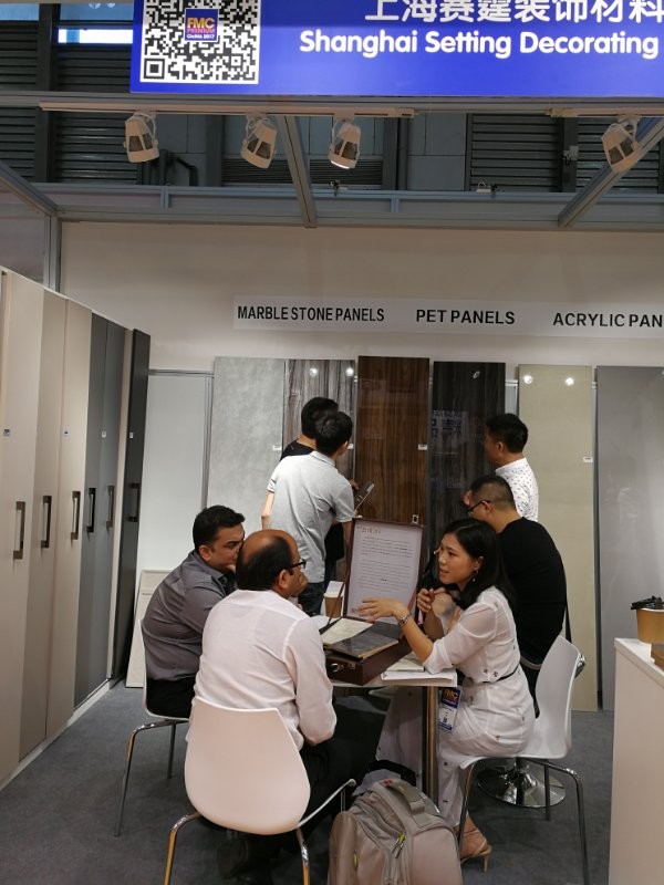 Anti scratch 19mm high gloss acrylic laminated MDF panel made in China