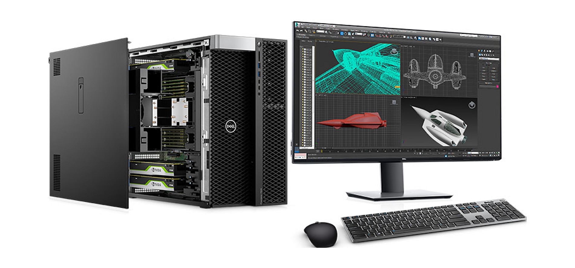 Powerful Dell Precision Tower 7920 Workstation PC with 1T HDD and Intel Xeon 3204