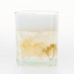 Handmade Dried Flower Scented Candle For Healing And Relaxation