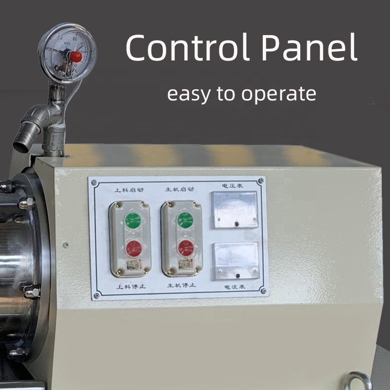 10-100l Bead Mill Machine for High- Horizontal Grinding of Pigment Sand Custom Voltage