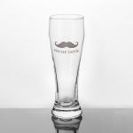 Handmade 18Oz Tall Pilsner Beer Glasses Clear 510ml Mouth Blown Customized