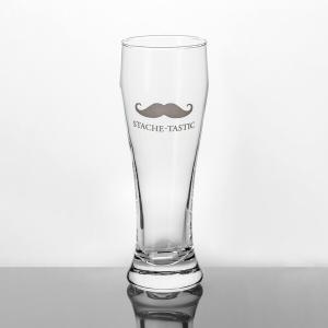 Quality Handmade Glass Drinking Cups 18Oz Tall Pilsner Glasses Clear 510ml wholesale