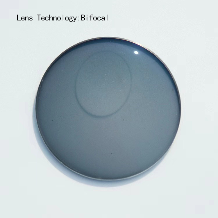 Quality Lenses 1.56 Blue Cut Round Top Bifocal Photochromic Lens