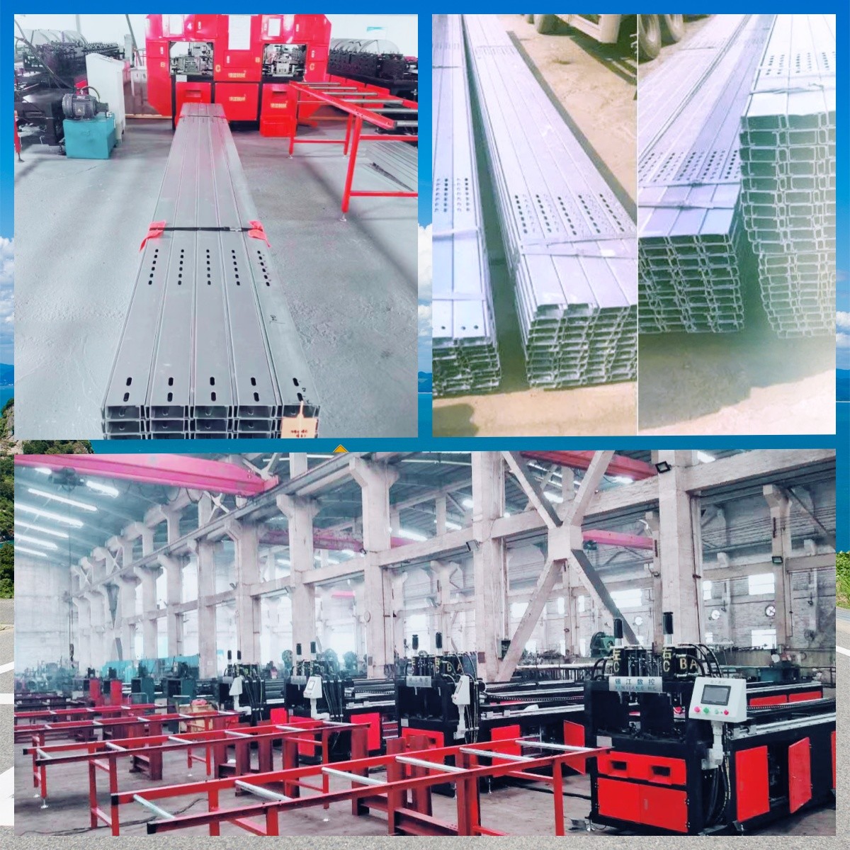 Fully Automatic Square Pipes Punching Machine APESP-100 With PLC Control
