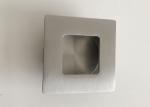 concealed hidden handles stainless steel matetial cabinet flush pull handle for