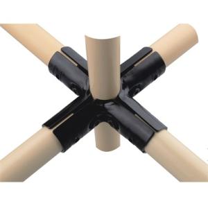 Quality JYJ - 5 Black Cross Metal Joint Set Metal Joint Series wholesale