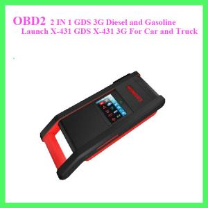 Quality 2 IN 1 GDS 3G Diesel and Gasoline Launch X-431 GDS X-431 3G For Car and Truck wholesale