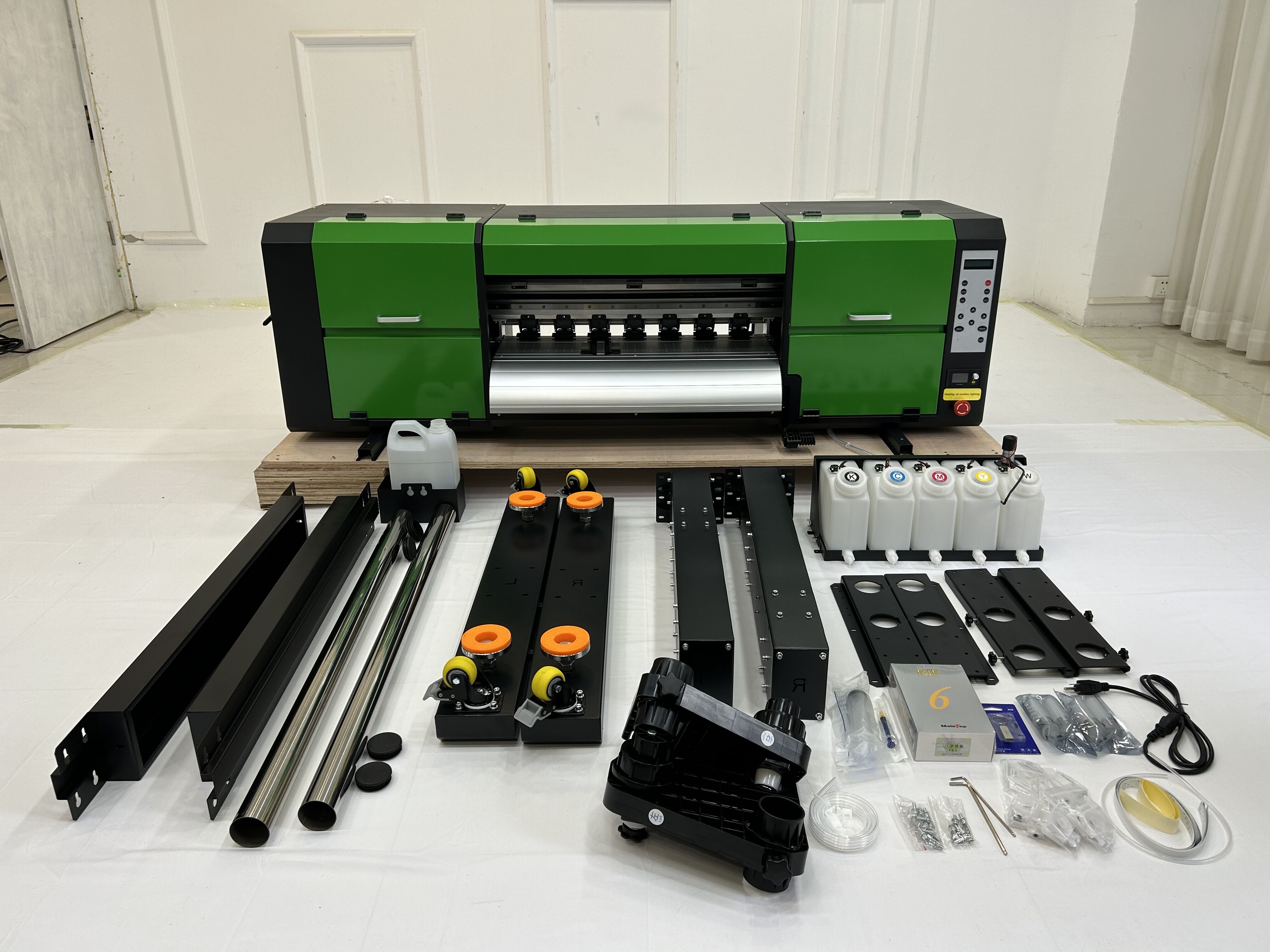 Direct to Film 2/4 I3200 Printheads DTF Printer 400 KG Capacity for Textile Printing