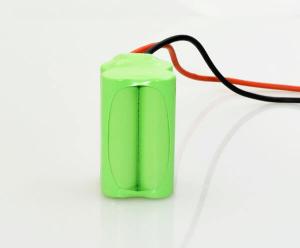 China NiMh AA Battery 1300mAh 4.8V For Emergency Lighting 70 Degree Working Temperature on sale
