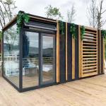 Waterproof Luxury Prefabricated Container House With Galvanized Steel Frame