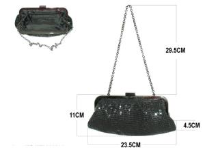 Quality Customed designs aluminum purse, ladies clutch bag G6042 wholesale