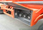 SKD 3 Axle Stainless Steel Tanker Semi Trailer For Oil / Diesel / Gasoline /