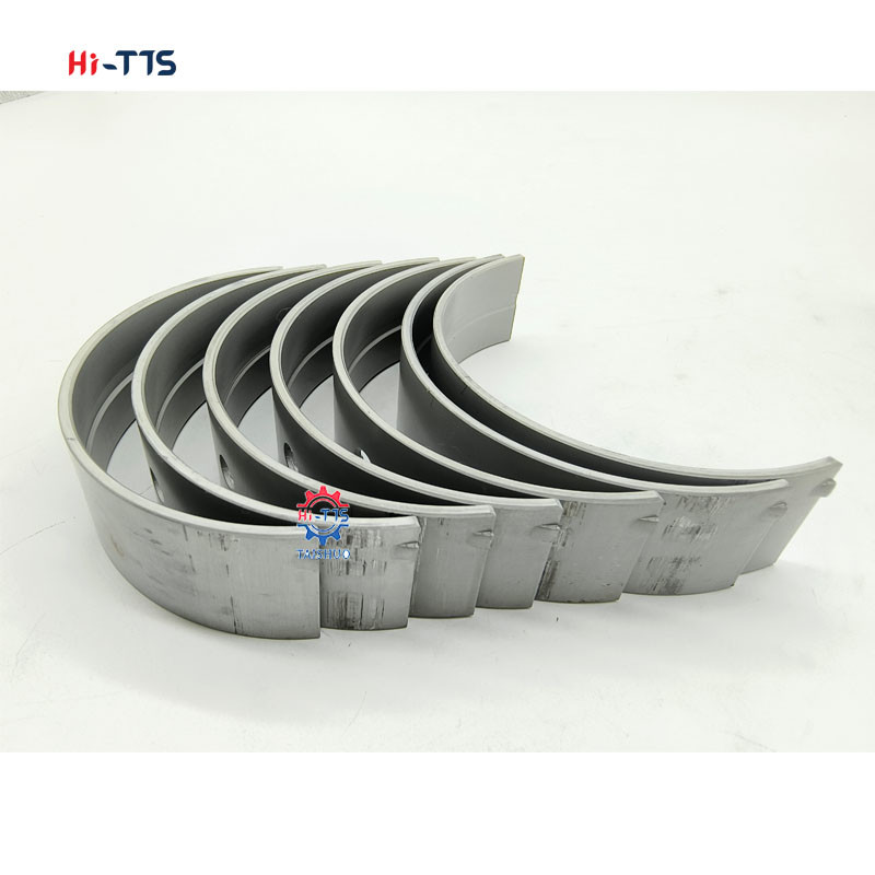 6D125 Connecting Rod Bearing And Crankshaft Bearing For Diesel Engine Parts