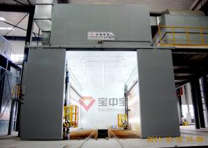 Quality Water Rotation Painting Booth Spray Booth In Military Vehicle Paint Production Lines wholesale