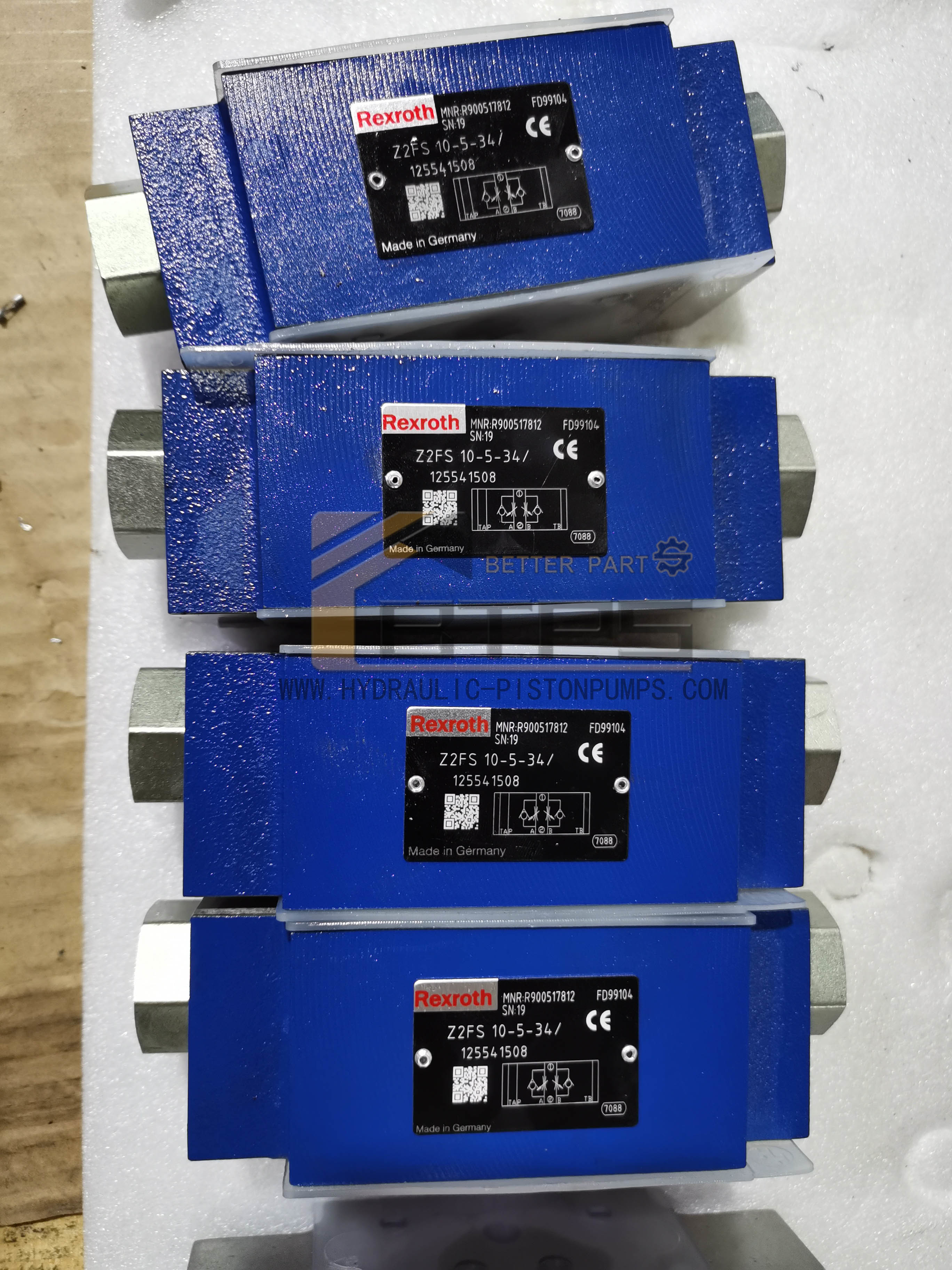Double Throttle Hydraulic Check Valve Z2FS Series Z2FS6 Z2FS10 Z2FS16 Z2FS22 Z2FS10-20B Hydraulic Throttle Relief Valve