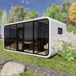 Beach Hotel Prefabricated Container House Space Capsule Apple Cabin For Living