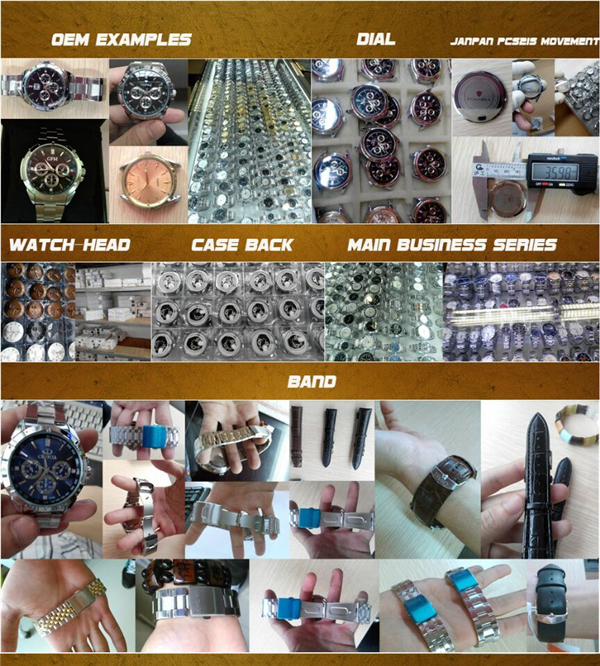 Latest Unique Design Rose Gold Case Luxury Style Fashion Watches Man Unisex Leather Watch