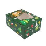 Christmas Cookie Dessert Cardboard Giftbox Cake Muffin Christmas Cardboard Boxes