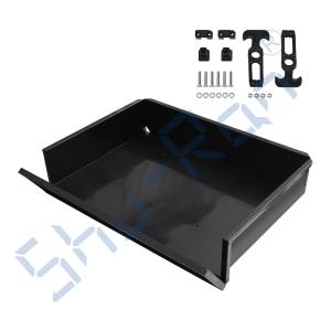Quality Golf Cart Heavy Duty Black Steel Utility Cargo Box w/ Hardware wholesale
