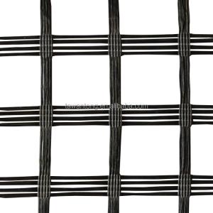 Quality PVC Coated Geogrid for Soil Reinforcement and Chinese Design Style Road Construction wholesale