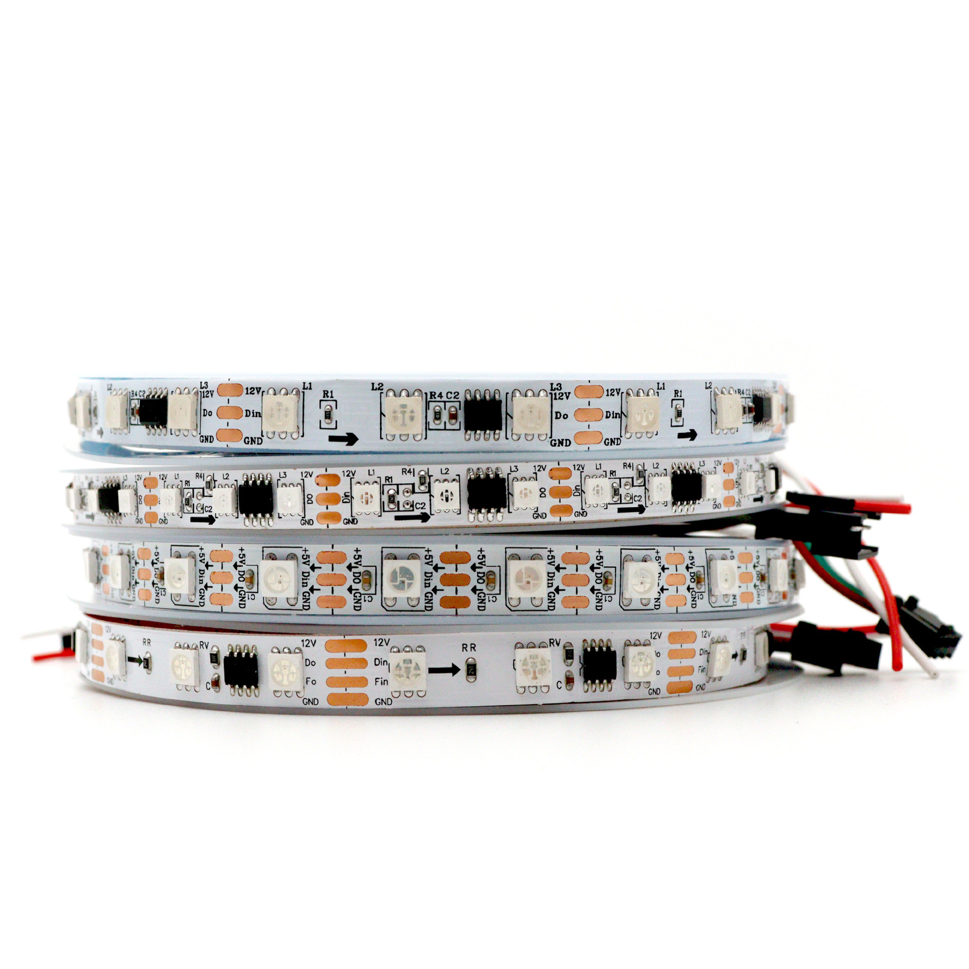 Magic Color Pixel RGB LED Strip Lights DC12V Programmable Changeable Color