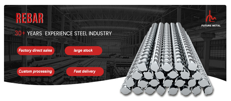 BS Standard HRB400E HRB500 10mm 12mm Rebars for Construction Building Material